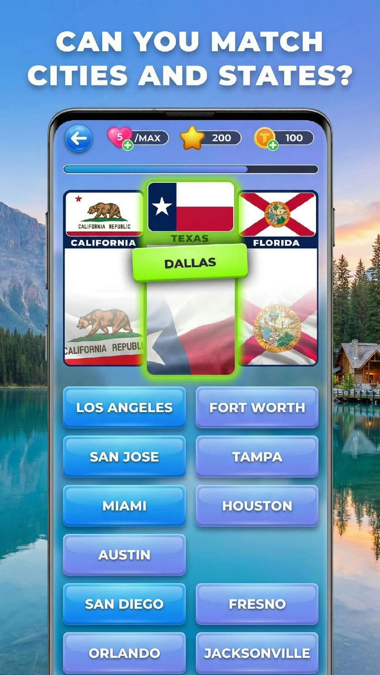 IQ & brain test: Triviascapes screenshot