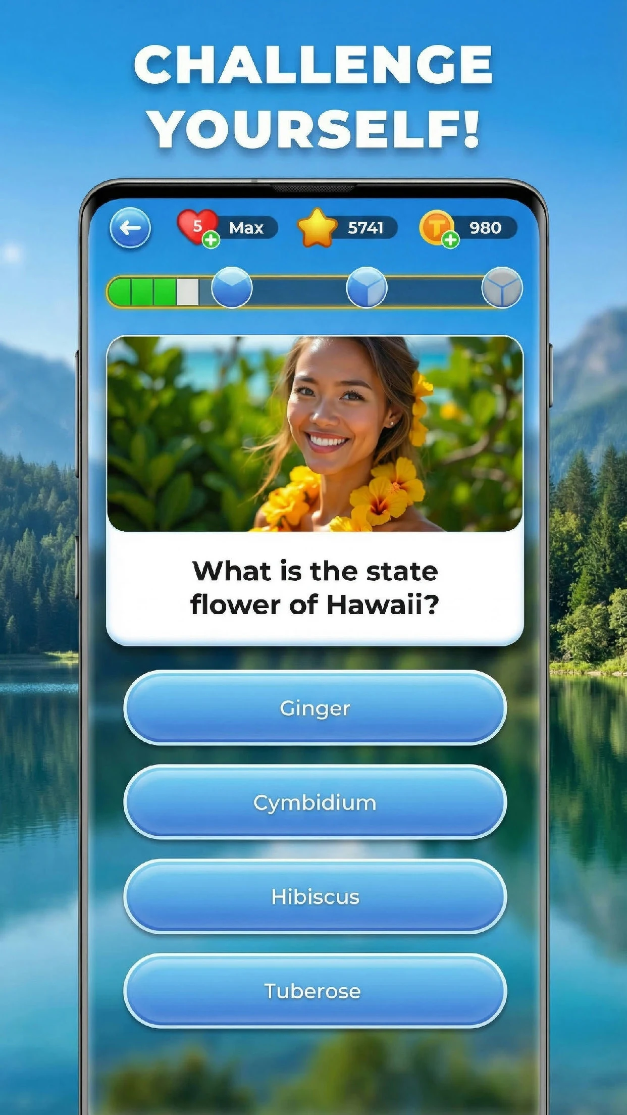 IQ & brain test: Triviascapes screenshot
